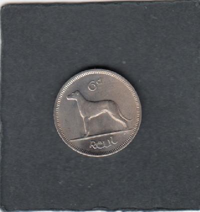 Beschrijving: 6 Pence DOC